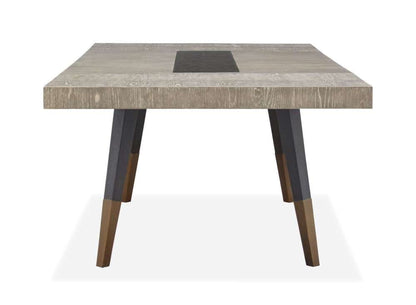 Henry & Mason - Stellan Rectangular Dining Table in Nocturn Black & Coventry Grey - AFA00534 view 6