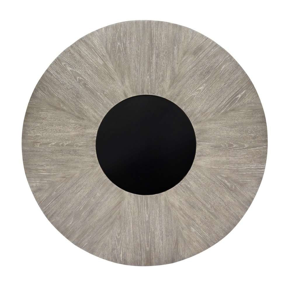 Henry & Mason - Stellan Round Dining Table in Nocturn Black & Coventry Grey - AFA00535 view 2