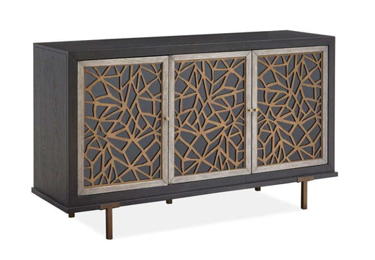 Henry & Mason - Stellan Server in Nocturn Black & Coventry Grey - AFA00536 view 1