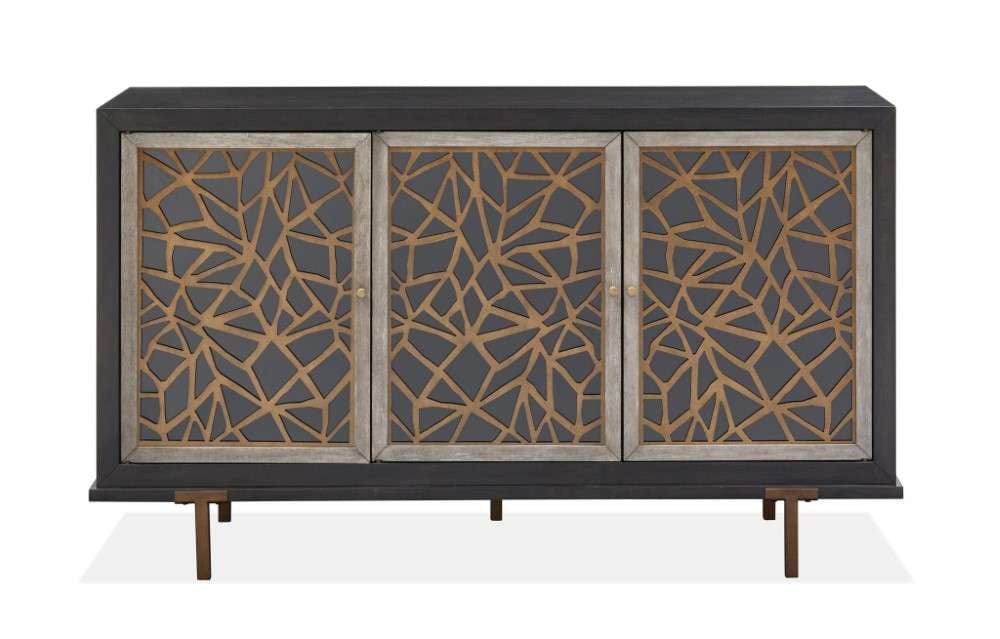 Henry & Mason - Stellan Server in Nocturn Black & Coventry Grey - AFA00536 view 2
