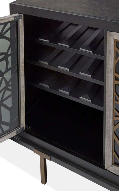 Henry & Mason - Stellan Server in Nocturn Black & Coventry Grey - AFA00536 view 7