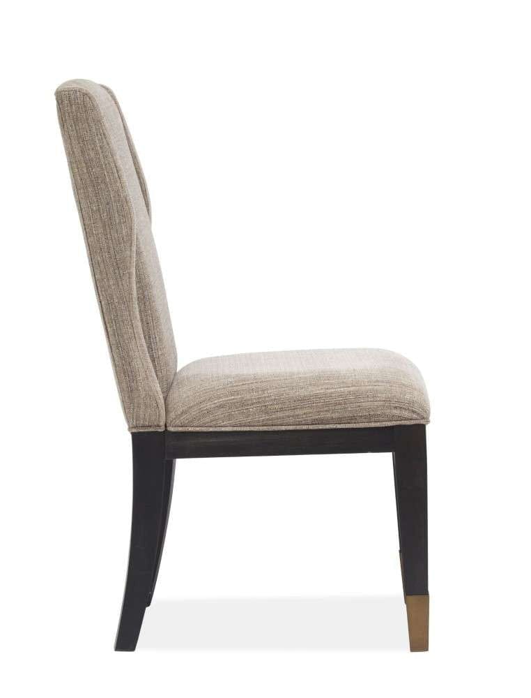 Henry & Mason - Stellan Upholstered Host Side Chair in Nocturn Black & Coventry Grey (Set of 2) - AFA00537 view 6