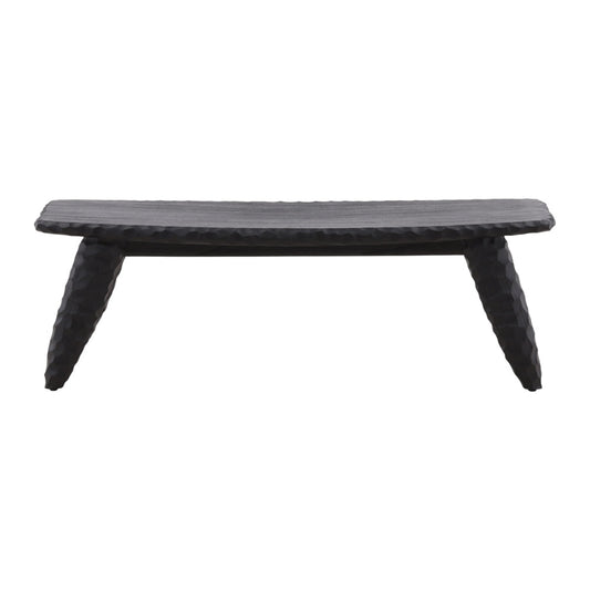 Henry & Mason - Stillman Black Mindi Wood Bench - DV7111 veiw 2