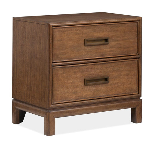 Henry & Mason  -  Stonecrest Russet Drawer Nightstand  - AFA01239 view 1