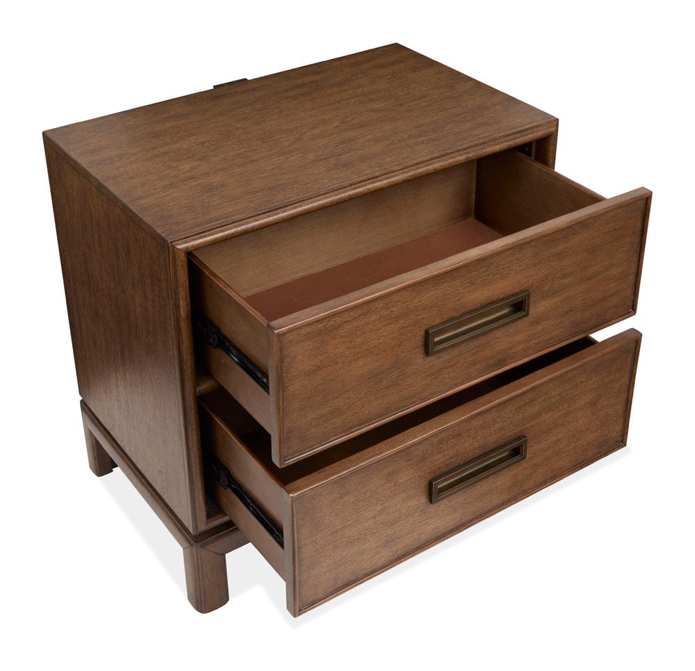 Henry & Mason  -  Stonecrest Russet Drawer Nightstand  - AFA01239 view 5