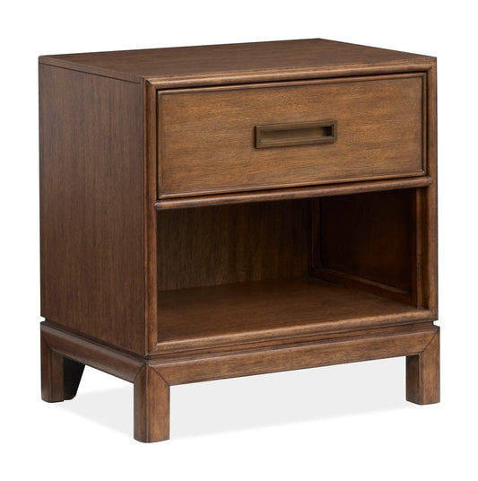 Henry & Mason  -  Stonecrest Russet Open Nightstand  - AFA01243 view 1