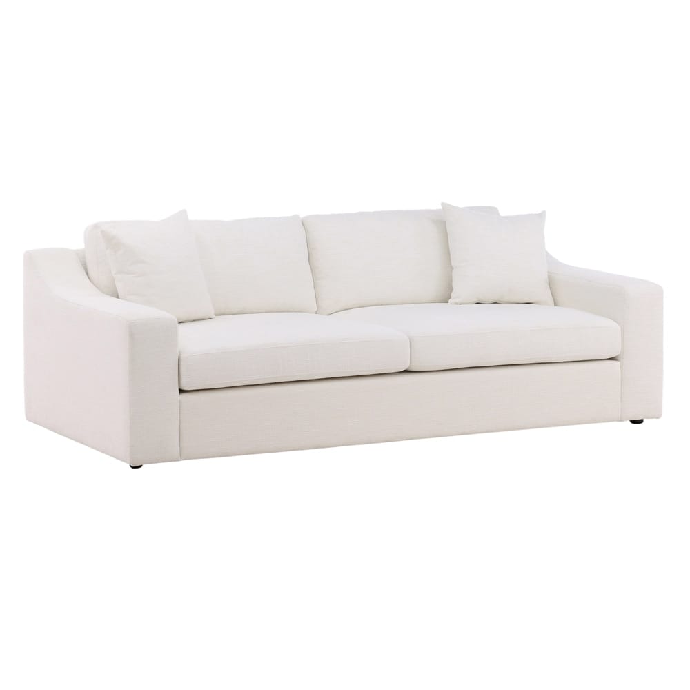 Henry & Mason - Stonie Hardwood Sofa in Cream Tweed Fabric - DV7477 veiw 1