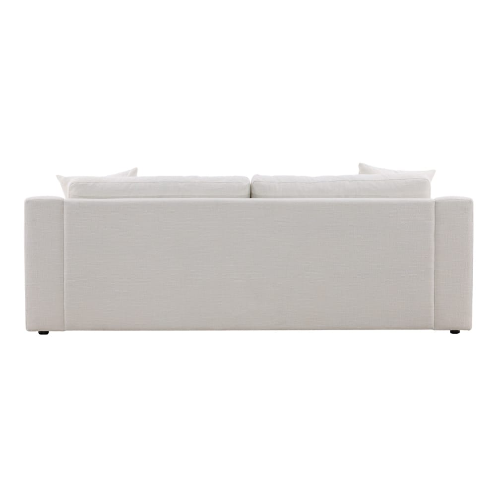Henry & Mason - Stonie Hardwood Sofa in Cream Tweed Fabric - DV7477 veiw 4