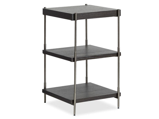 Henry & Mason  -  Straton Dark Briarsmoke Rectangular Accent Table  - AFA01273 view 1