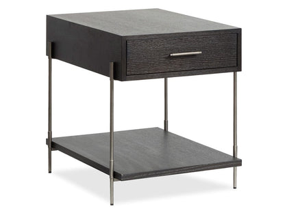 Henry & Mason  -  Straton Dark Briarsmoke Rectangular End Table  - AFA01274 view 1