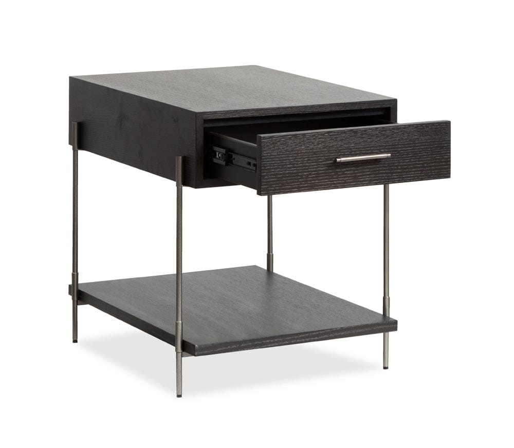 Henry & Mason  -  Straton Dark Briarsmoke Rectangular End Table  - AFA01274 view 6