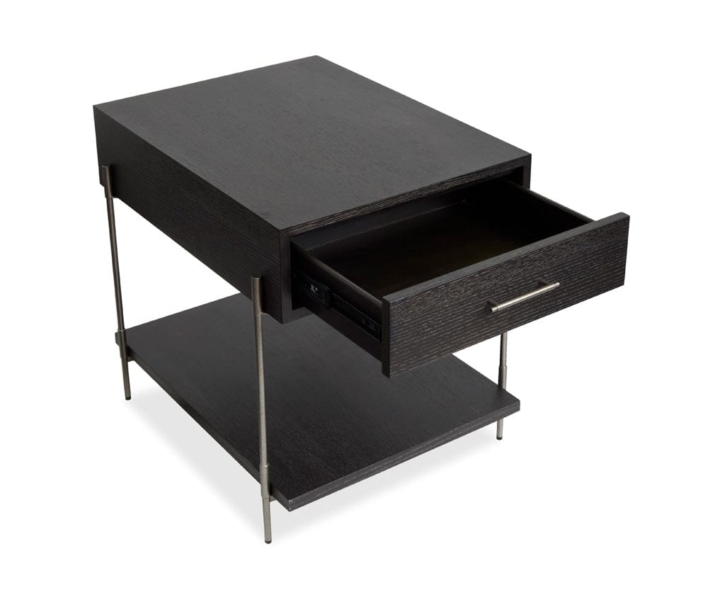 Henry & Mason  -  Straton Dark Briarsmoke Rectangular End Table  - AFA01274 view 7