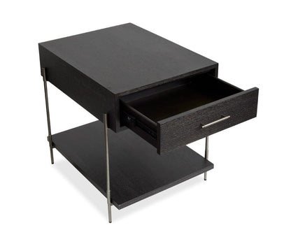 Henry & Mason  -  Straton Dark Briarsmoke Rectangular End Table  - AFA01274 view 7