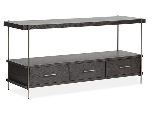 Henry & Mason  -  Straton Dark Briarsmoke Rectangular Sofa Table  - AFA01275 view 1