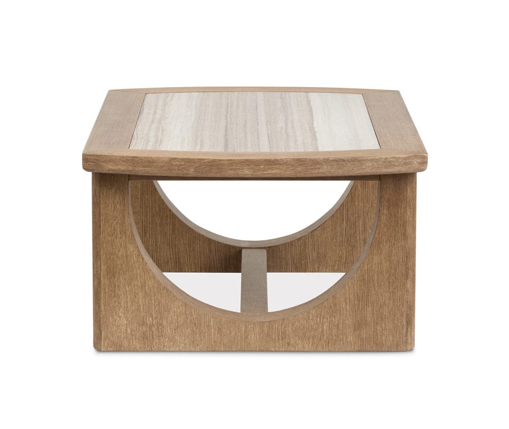 Henry & Mason  -  Stratton Riverbed Beige Rectangular Cocktail Table  - AFA00793 view 3