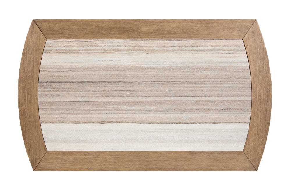Henry & Mason  -  Stratton Riverbed Beige Rectangular Cocktail Table  - AFA00793 view 5