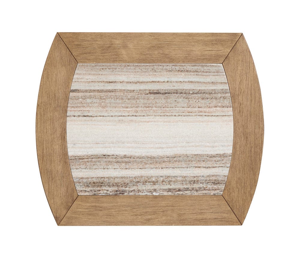 Henry & Mason  -  Stratton Riverbed Beige Rectangular End Table  - AFA00794 view 5