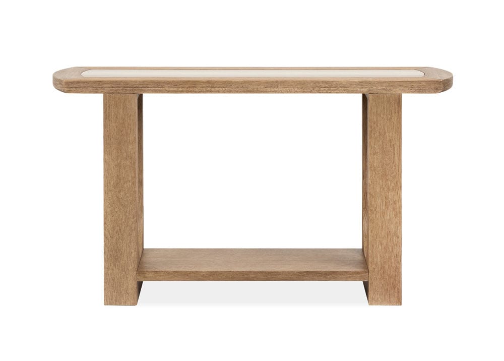 Henry & Mason  -  Stratton Riverbed Beige Rectangular Sofa Table  - AFA00795 view 2