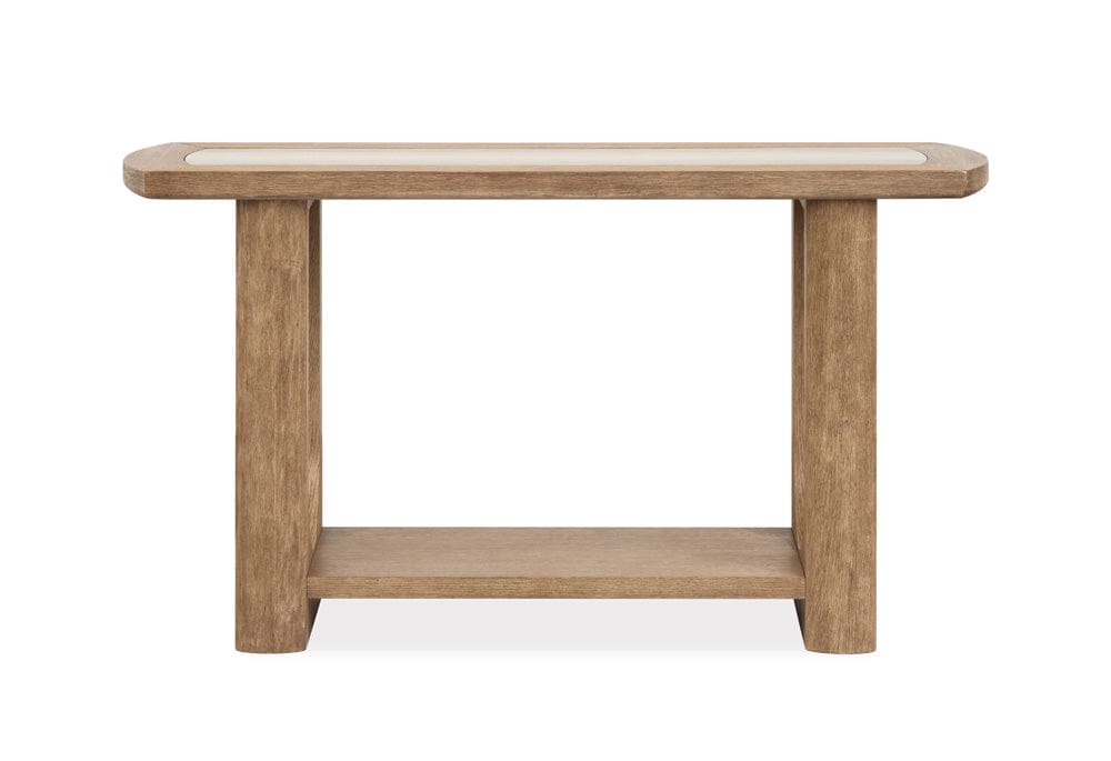 Henry & Mason  -  Stratton Riverbed Beige Rectangular Sofa Table  - AFA00795 view 3
