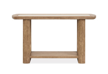 Henry & Mason  -  Stratton Riverbed Beige Rectangular Sofa Table  - AFA00795 view 3