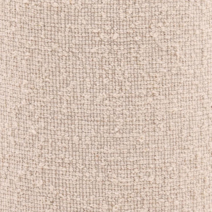 Henry & Mason - Sullivan Handwoven Ivory Wool Stool with Natural Wood Base - DV7603 veiw 2