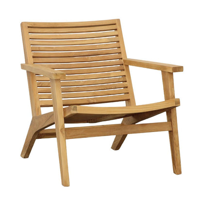 Henry & Mason - Suquee Natural Teak Wood Occasional Chair - DV7046 veiw 1