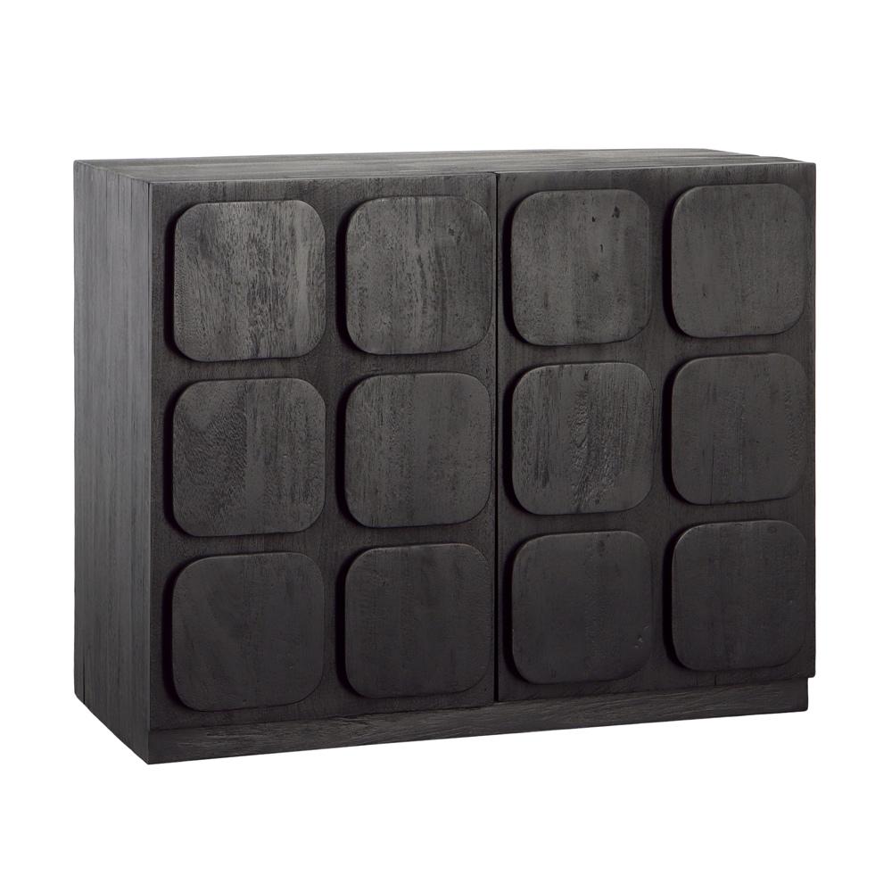 Henry & Mason - Syrtium 36.5in Mixed Wood Sideboard in Black - DV7545 veiw 1