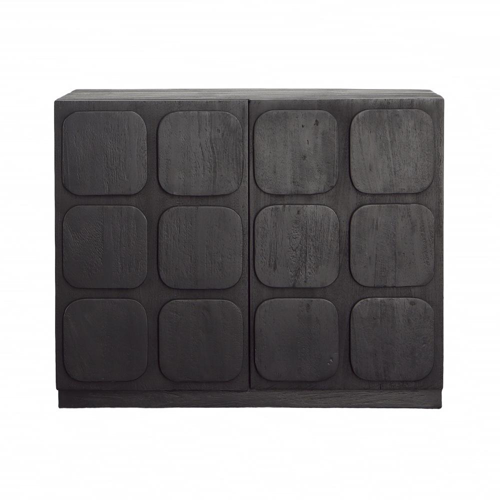 Henry & Mason - Syrtium 36.5in Mixed Wood Sideboard in Black - DV7545 veiw 2