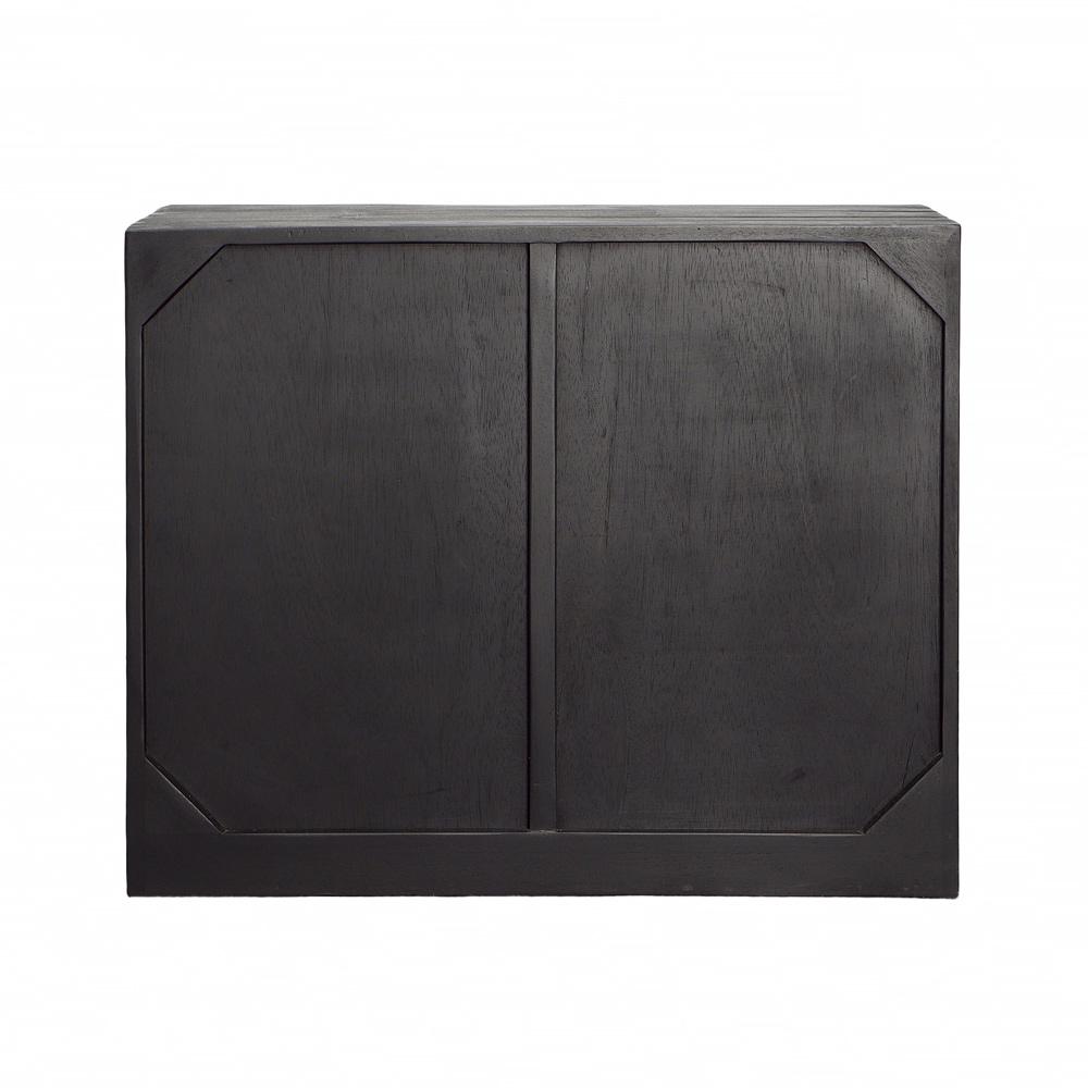 Henry & Mason - Syrtium 36.5in Mixed Wood Sideboard in Black - DV7545 veiw 4
