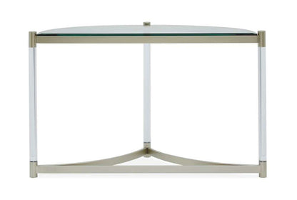 Henry & Mason - Tallis Demilune Sofa Table in Platinum - AFA00548 view 4