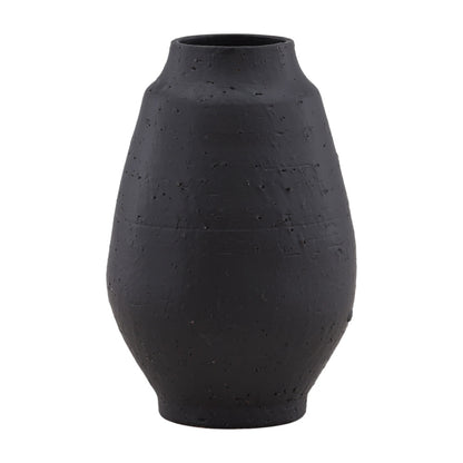 Henry & Mason - Tappan Black Terracotta Vase - DV7418 veiw 1