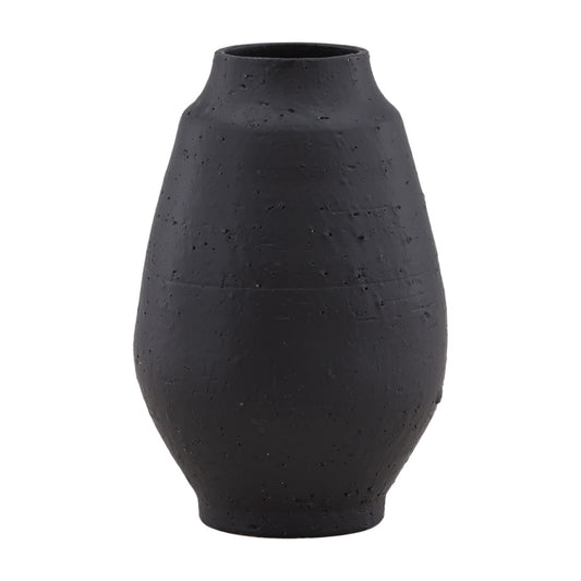 Henry & Mason - Tappan Black Terracotta Vase - DV7418 veiw 1