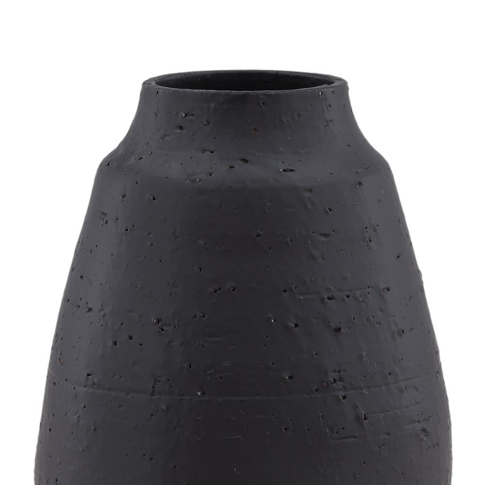 Henry & Mason - Tappan Black Terracotta Vase - DV7418 veiw 2
