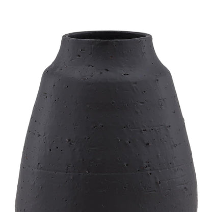 Henry & Mason - Tappan Black Terracotta Vase - DV7418 veiw 2
