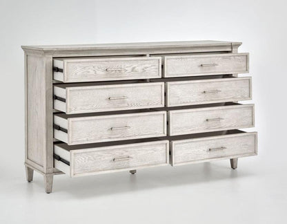 Henry & Mason - TaupeSilv Blend Double Drawer Dresser - AFA00653 view 3