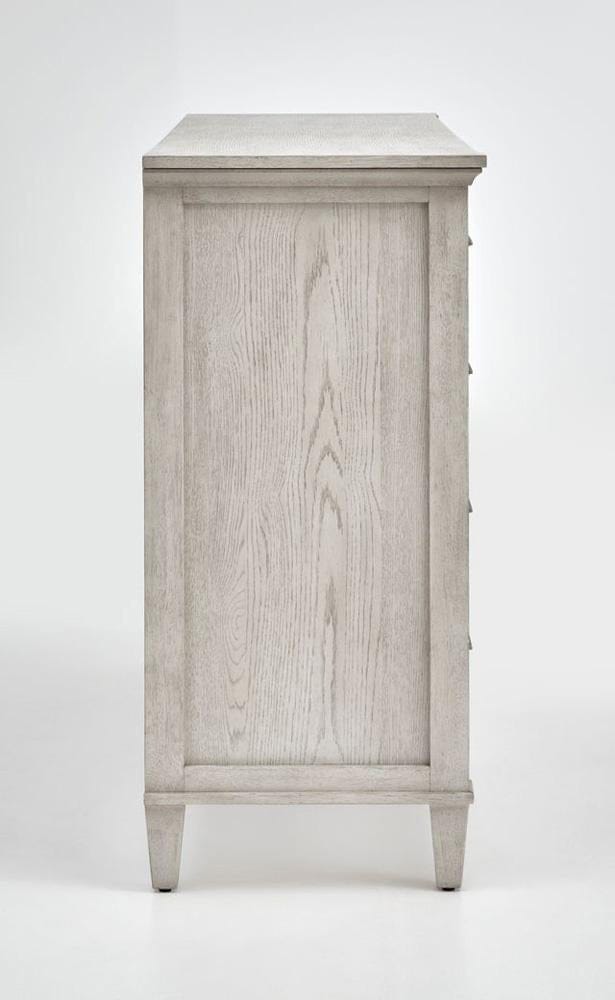 Henry & Mason - TaupeSilv Blend Double Drawer Dresser - AFA00653 view 4