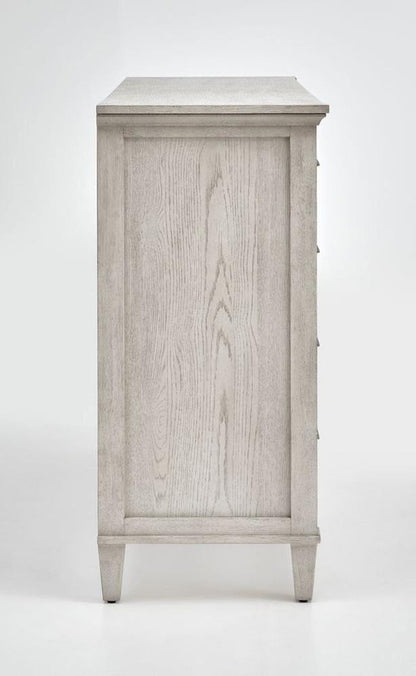 Henry & Mason - TaupeSilv Blend Double Drawer Dresser - AFA00653 view 4