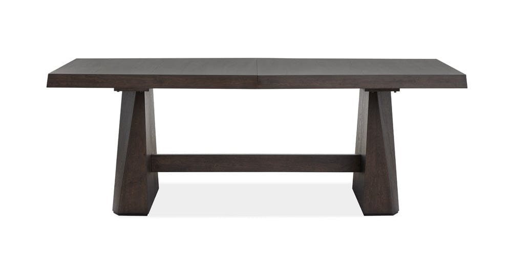 Henry & Mason  -  Teron Coffee Bean Extendable Double Pedestal Dining Table  - AFA01294 view 3