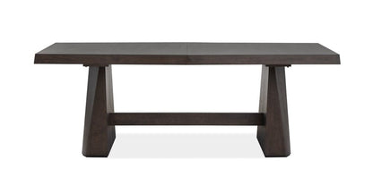 Henry & Mason  -  Teron Coffee Bean Extendable Double Pedestal Dining Table  - AFA01294 view 3