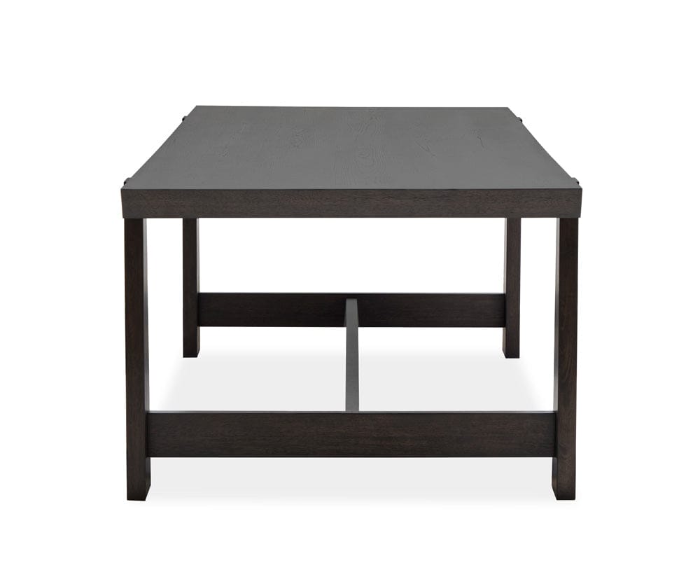 Henry & Mason  -  Teron Coffee Bean Trestle Dining Table  - AFA01296 view 3