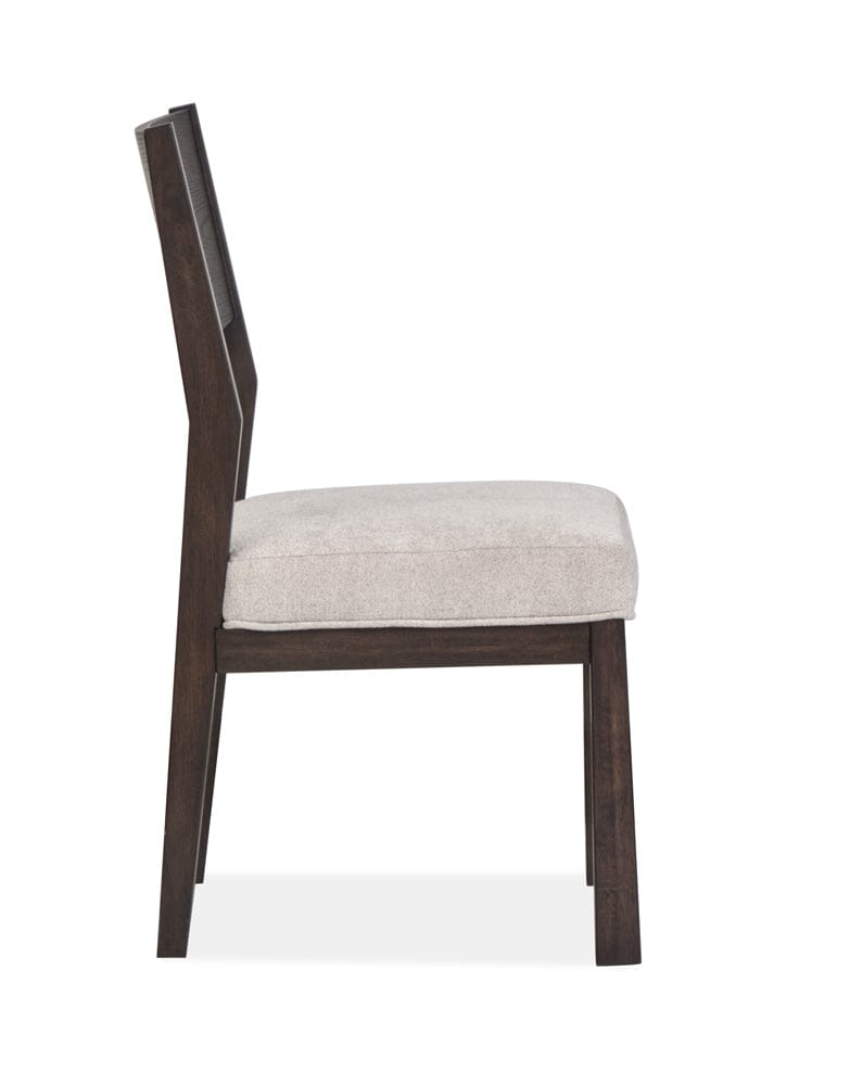 Henry & Mason  -  Teron Coffee Bean Upholstered Side Chair (Set of 2)  - AFA01297 view 3