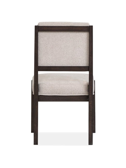 Henry & Mason  -  Teron Coffee Bean Upholstered Side Chair (Set of 2)  - AFA01298 view 3