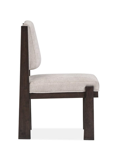 Henry & Mason  -  Teron Coffee Bean Upholstered Side Chair (Set of 2)  - AFA01298 view 4