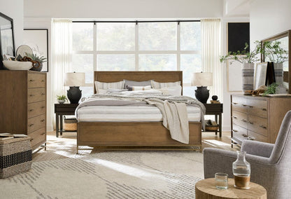 Henry & Mason  -  Thistledown Belgian Wheat California King Panel Bed  - AFA01056 view 7
