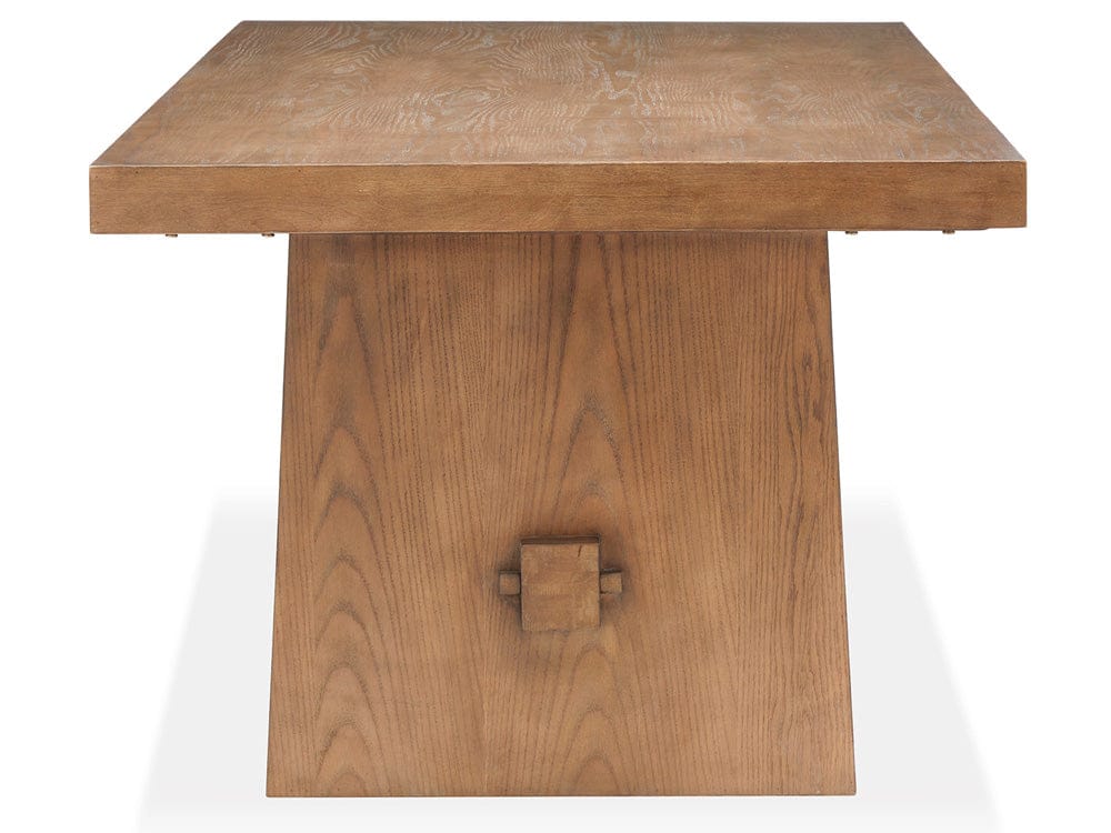 Henry & Mason  -  Thistledown Belgian Wheat Trestle Dining Table  - AFA01063 view 3