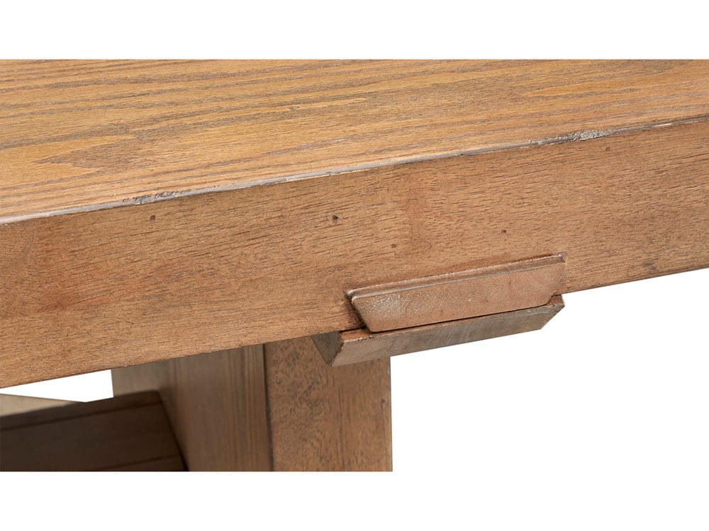 Henry & Mason  -  Thistledown Belgian Wheat Trestle Dining Table  - AFA01063 view 5