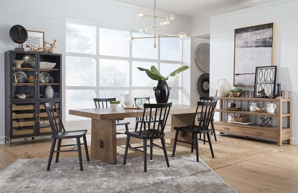 Henry & Mason  -  Thistledown Belgian Wheat Trestle Dining Table  - AFA01063 view 7