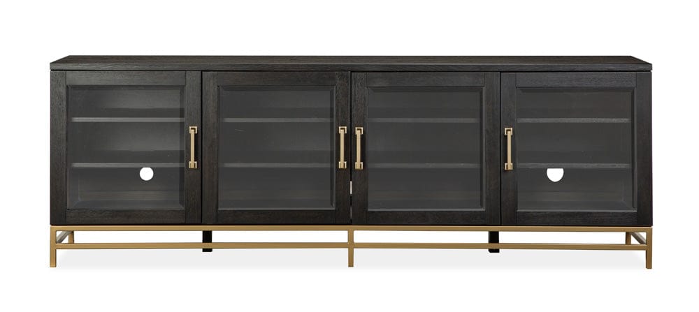 Henry & Mason  -  Thistledown Coffee Bean Dark Large Console  - AFA01067 view 2