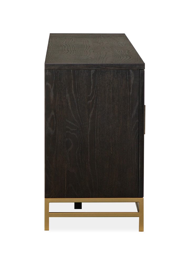 Henry & Mason  -  Thistledown Coffee Bean Dark Large Console  - AFA01067 view 3