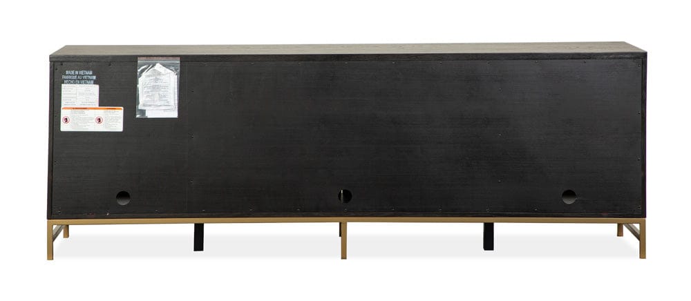 Henry & Mason  -  Thistledown Coffee Bean Dark Large Console  - AFA01067 view 4